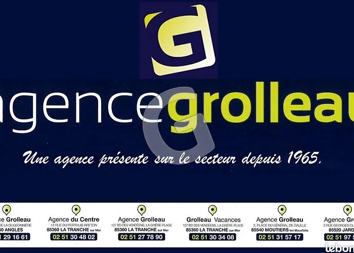 Hébergement de vacances Maison Proche Plage, Animaux Admis, Pour 6 Personnes - Fr-1-194-444 La Tranche-sur-Mer